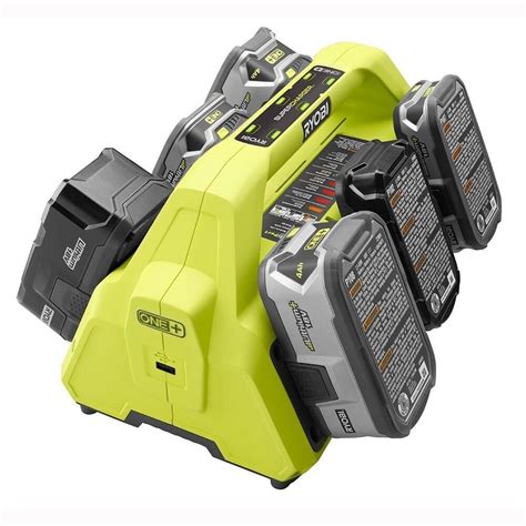 There is a comfortable backpack design with padded and adjustable shoulder straps allowing you to comfortably spray around the yard. . Ryobi battery chargers